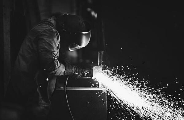 Fabrication and welding at the SR Electrical workshop